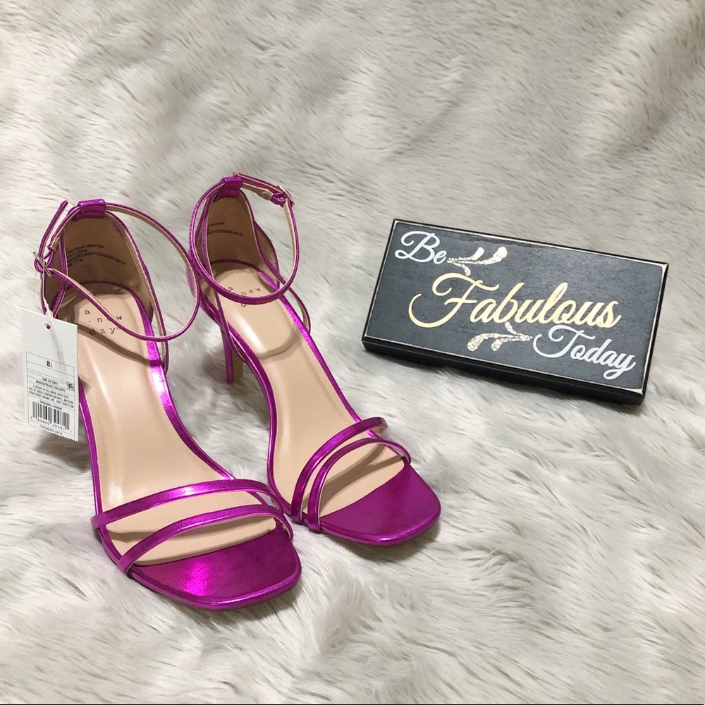 A New Day Kayce Strappy Stiletto Heeled Pumps - Picture 2 of 6